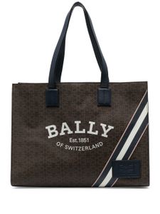 Bally sac à main Crystalia à motif monogrammé - Marron