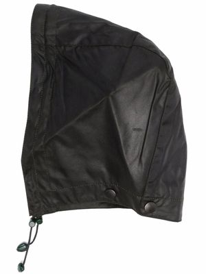 Barbour capuche à effet ciré - Vert