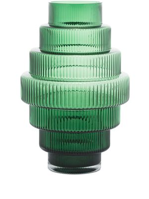 POLSPOTTEN vase Steps nervuré - Vert
