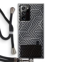 Magic pattern: Samsung Galaxy Note 20 Ultra / Note 20 Ultra 5G Transparant Hoesje met koord