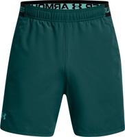 Under Armour Vanish Woven 15 cm Sportshort Heren Donkergroen maat XL