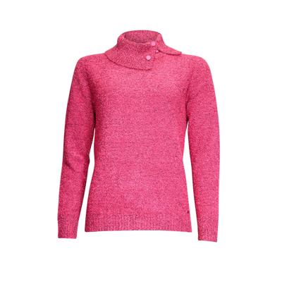 Pullover met split kol