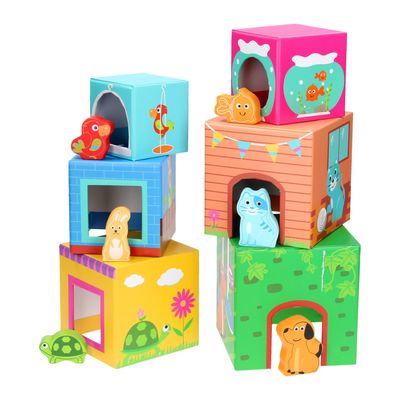 Small Foot stapeltoren met dieren