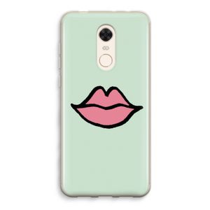 Kusje: Xiaomi Redmi 5 Transparant Hoesje