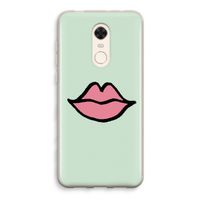 Kusje: Xiaomi Redmi 5 Transparant Hoesje
