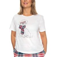 Trofe Cotton Pyjama T-shirt - thumbnail