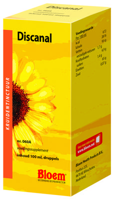 Bloem Discanal Vloeibaar Kruidentinctuur 100ml Bloem Discanal Vloeibaar Kruidentinctuur 100ml