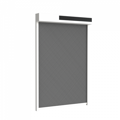 Ritsscreen Wit/Grijs met Solar motor Ritsscreen Wit/Grijs met Solar motor
