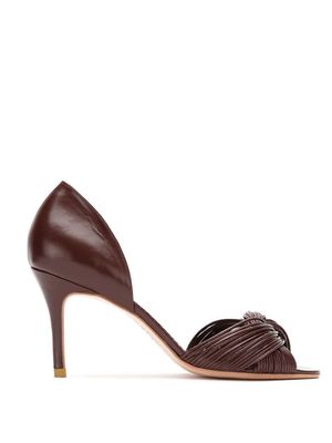 Sarah Chofakian escarpins en cuir - Rouge