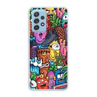 Vexx Mixtape: Samsung Galaxy A73 Transparant Hoesje