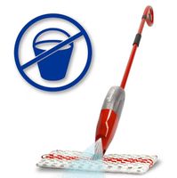 Vileda 1.2 Spray Max mop/dweil Microvezel, Kunststof Droog en nat Rood, Wit