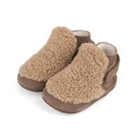Baby Dutch babyslofjes boots Teddy Brown-XS