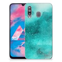 Hoesje maken Samsung Galaxy M30 Painting Blue