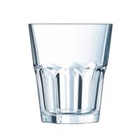 6x Drinkglazen voor water/sap/limonade Granity 350 ml - Drinkglazen