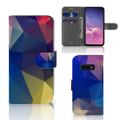 Samsung Galaxy S10e | Book Case | Polygon Dark