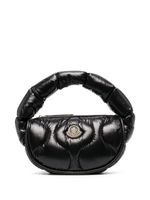 Moncler sac porté épaule Delilah à design matelassé - Noir