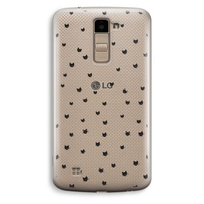 Kleine kattenkopjes: LG K10 (2016) Transparant Hoesje