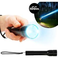 Luume LED-zaklamp - 1W High Power - 80 lumen - Zwart