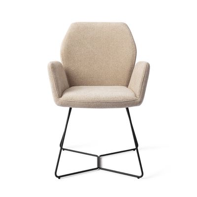 Jesper Home Misaki eetkamerstoel Funky Fudge beehive black