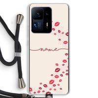 Kusjes: Xiaomi Mi Mix 4 Transparant Hoesje met koord