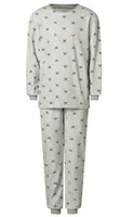 Cocodream velours meisjes pyjama - "Love Pets"