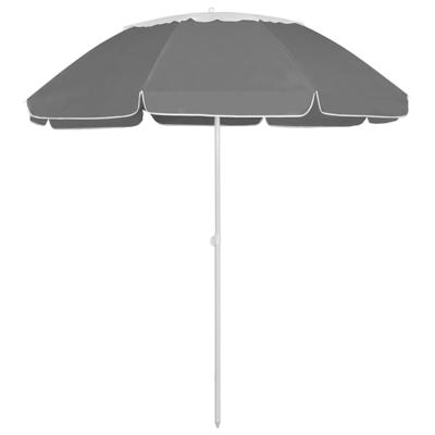 Strandparasol 300 cm antracietkleurig