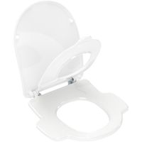 Villeroy & Boch O.novo Kids kinderclosetzitting m. 1 grote en 1 kleine zitting met deksel antibacterieel wit 8M1261T1