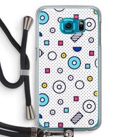 8-bit N°9: Samsung Galaxy S6 Transparant Hoesje met koord