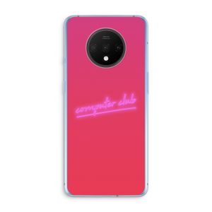 Vice Glow: OnePlus 7T Transparant Hoesje