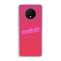 Vice Glow: OnePlus 7T Transparant Hoesje