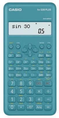 CASIO WETENSCHAPPELIJKE REKENMACHINE FX-220PLUS-2 BLAUW, 12-CIJFERIG DISPLAY