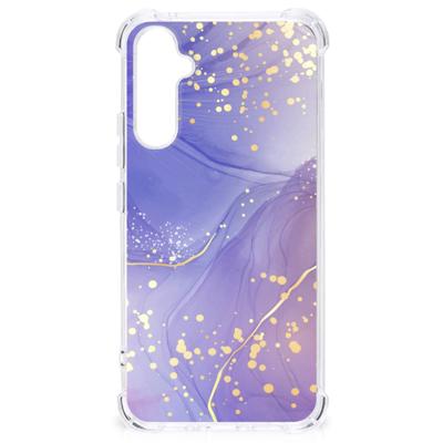 Back Cover voor Samsung Galaxy A34 Watercolor Paars Back Cover voor Samsung Galaxy A34 Watercolor Paars