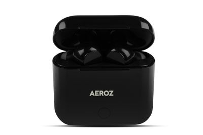 AEROZ - TWS-122 Zwart - In-ear Draadloze Stereo Earbuds met oplaadbare case