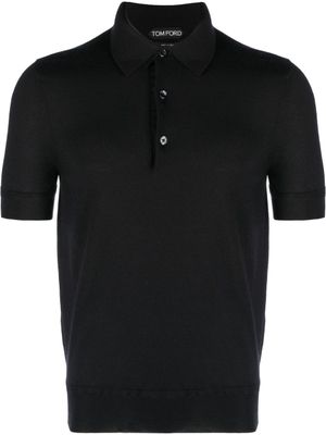 TOM FORD polo en cachemire - Noir