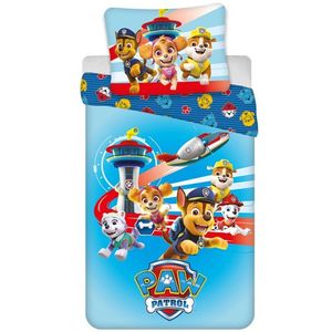 PAW Patrol Dekbedovertrek, Airborne - Eenpersoons - 140 x 200 cm - Polycotton