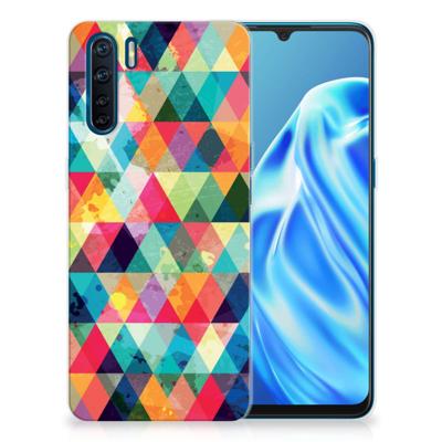 OPPO A91 | TPU bumper | Geruit