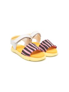 Camper Kids sandales Oruga en cuir - Jaune