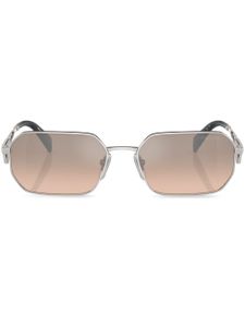 Prada Eyewear rectangle-frame sunglasses - Or