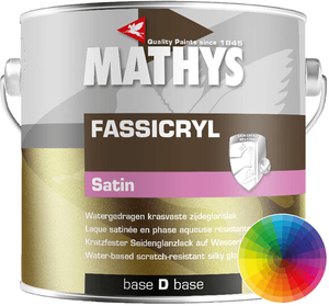 mathys fassicryl satin kleur 2.5 ltr