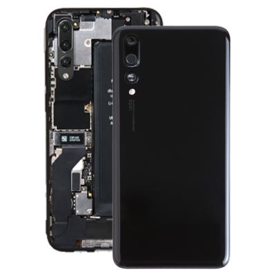 Batterij terug te dekken met camera lens voor Huawei P20 Pro (zwart)