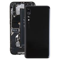 Batterij terug te dekken met camera lens voor Huawei P20 Pro (zwart)