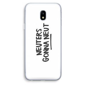 Neuters: Samsung Galaxy J3 (2017) Transparant Hoesje