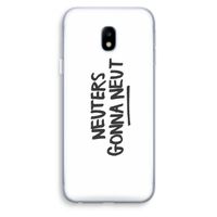 Neuters: Samsung Galaxy J3 (2017) Transparant Hoesje Neuters: Samsung Galaxy J3 (2017) Transparant Hoesje