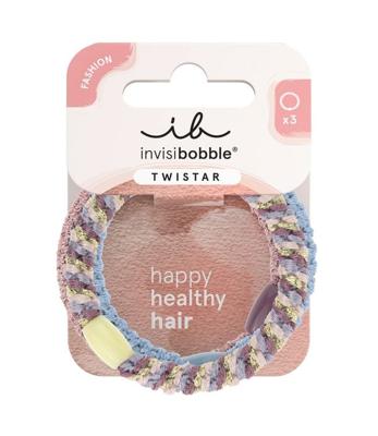 Invisibobble twistar lavender braids 3st.