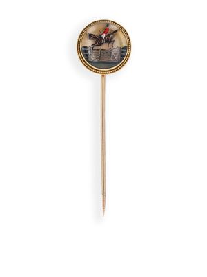 Pragnell Vintage broche en or 18ct Horse and Rider (années 1800)