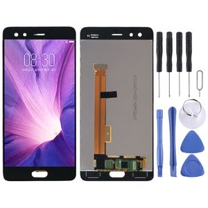 LCD-scherm en digitizer volledige montage voor ZTE Nubia Z17 MiniS NX589J NX589H (zwart)