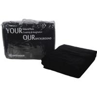 Bresser Y-9 Achtergronddoek 6x6m zwart OUTLET
