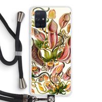 Haeckel Nepenthaceae: Samsung Galaxy A71 Transparant Hoesje met koord