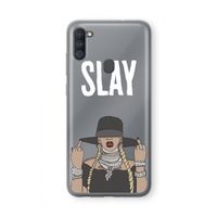 Slay All Day: Samsung Galaxy A11 Transparant Hoesje