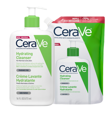 CeraVe Hydraterende Reinigingscrème Refill Bundel